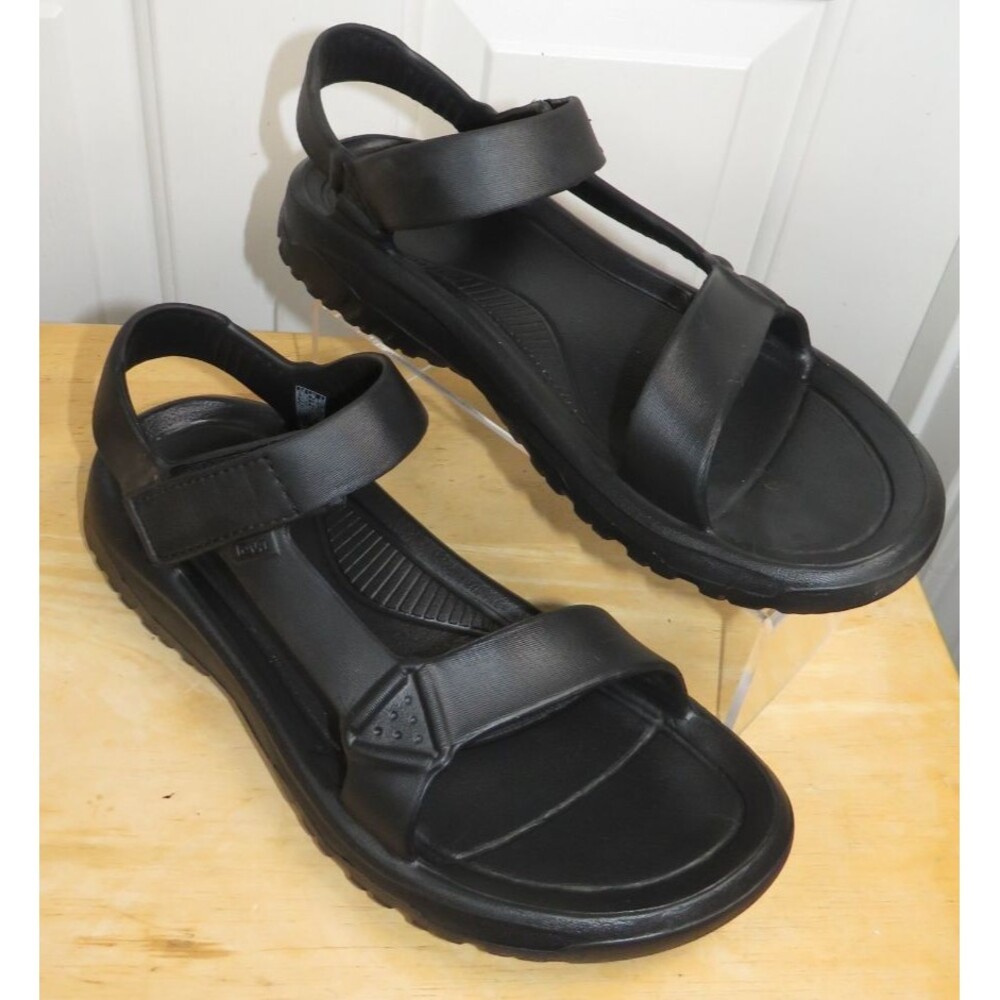 Teva Hurricane Drift EVA Sandals Sport Black Waterproof Women's 10/Men's 8